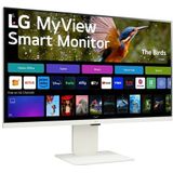 LG MyView 32SR83U-W - 4K IPS Smart Monitor - Smart TV - WebOS - Wi-Fi - Apple AirPlay USB-C 65w - 32 inch