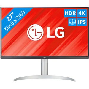 LG - 27UP83A-W - Monitor - Wit - 27 Inch - 4K Ultra HD - IPS Paneel