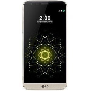 LG G5 Smartphone met 5,3 inch touchscreen en 32 GB intern geheugen, Android 6.0, goudkleurig
