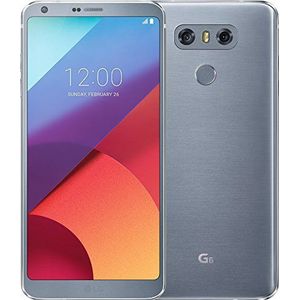 LG Mobile G6 Smartphone (14,5 cm (5,7 inch) QHD Plus Full Vision Display, 32GB geheugen, Android 7.0), 32 EU, platina