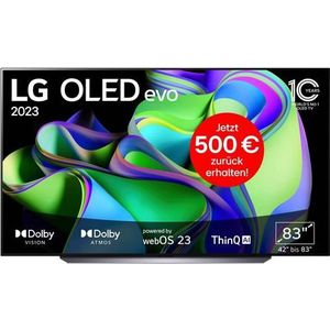 LG OLED83C37LA OLED evo TV (83 inch / 210 cm, UHD 4K, SMART TV, webOS 23 met LG ThinQ)