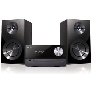 LG CM2460 home audio systeem Home audio-microsysteem 100 W Zwart