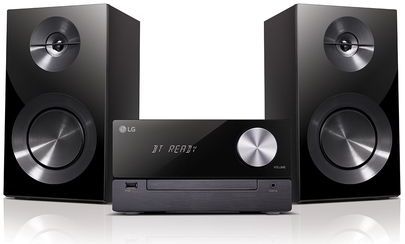 LG CM2460 home audio systeem Home audio-microsysteem 100 W Zwart