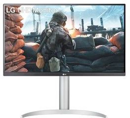 LG - 27UP650P-W - Monitor - Zilver - 27 Inch - UHD IPS LED