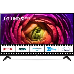 LG UHD TV 43UR73006LA 43 inch Zwart