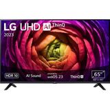 LG Electronics 4K Smart UHD TV 65UR73006LA LCD-TV 165.1 cm 65 inch Energielabel G (A - G) UHD, Smart TV, WiFi, CI+* Zwart