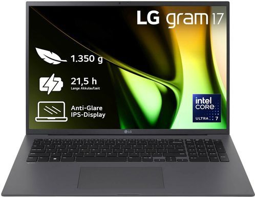 LG - gram 17 - Notebook - Grijs - 32GB RAM - 2TB SSD