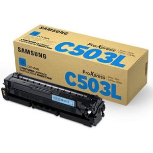 Samsung CLT-C503L - Toner - Cyaan - Origineel - Hoge Afdrukcapaciteit 5000 pagina's