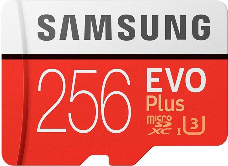 Samsung Evo Plus Micro SD Kaart - 256 GB