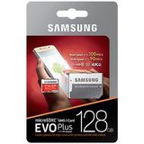 Samsung - Evo Plus - Micro SD Kaart - 128GB - Hoge Snelheid