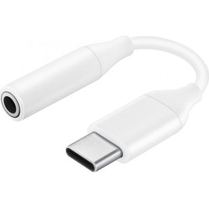 Originele Samsung USB-C naar 3.5mm Headset Jack Adapter Wit