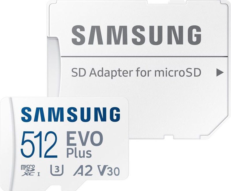 Samsung EVO Plus MicroSDXC 512 GB - Versie 2020