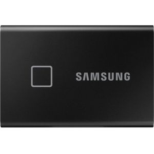 Samsung Portable T7 Touch Externe SSD - USB C 3.2 - 1 TB - Zwart