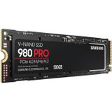 Samsung 980 PRO - Interne SSD - PCIe 4.0 - NVMe M.2 - 500 GB