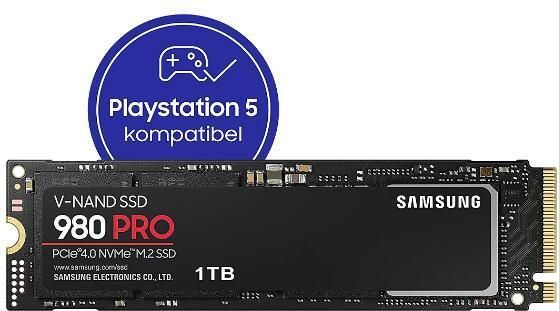 Samsung 980 PRO - Interne SSD - 1TB - PCIe 4.0