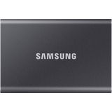 Samsung Portable T7 500 GB Externe SSD Harde Schijf USB 3.2 Gen 2 Grijs MU-PC500T/WW