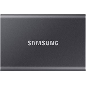 Samsung Portable T7 500 GB Externe SSD Harde Schijf USB 3.2 Gen 2 Grijs MU-PC500T/WW