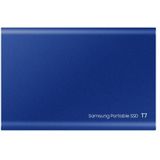 Samsung - Portable SSD T7 - 2 TB - Blauw - USB Type-C 3.2 Gen 2