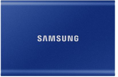 Samsung - Portable SSD T7 - 1 TB - Blauw - USB Type-C 3.2 Gen 2