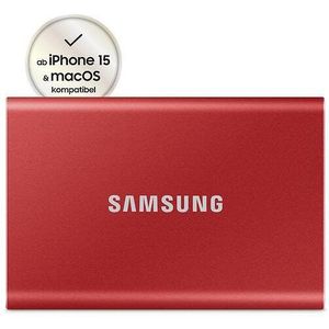 Samsung T7 SSD 2TB Rood