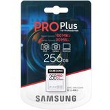 Samsung - Pro Plus - Geheugenkaart - 256 GB - SDXC - U3 - UHS-I