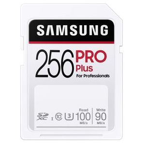 Samsung - Pro Plus - Geheugenkaart - 256 GB - SDXC - U3 - UHS-I