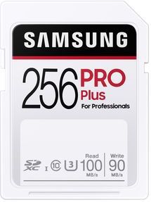 Samsung - Pro Plus - Geheugenkaart - 256 GB - SDXC - U3 - UHS-I