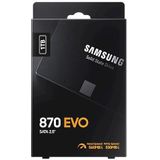 Samsung 870 EVO 2,5"" SATA interne SSD harde schijf (MZ-77E1T0) 1TB