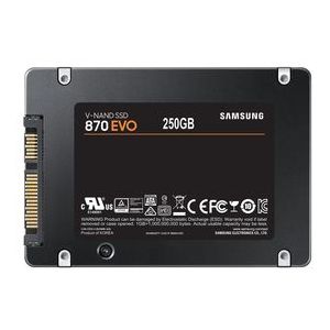 Samsung - 870 EVO - SSD - Zwart - 2.400 TBW - 5 Jaar Garantie