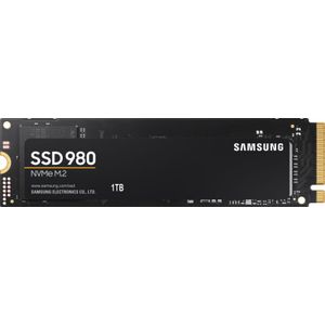 Samsung 980 - Interne SSD - PCIe 3.0 - NVMe M.2 - 1 TB