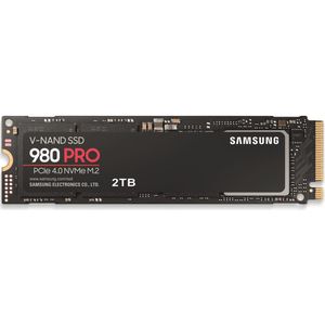 Samsung 980 PRO - Interne SSD - PCIe 4.0 - NVMe M.2 - 2 TB