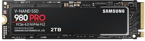 Samsung 980 PRO - Interne SSD - PCIe 4.0 - NVMe M.2 - 2 TB