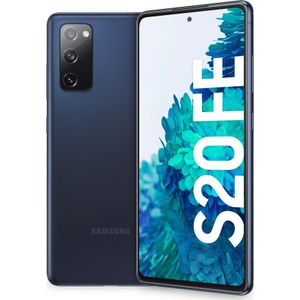 Samsung Galaxy S20 FE EU (128 GB, Wolk Marine, 6.50", Dubbele SIM, 4G), Smartphone, Blauw