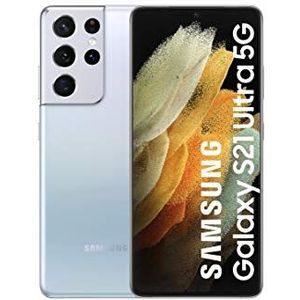 Samsung Galaxy S21 Ultra 5G Dual SIM Smartphone 256GB 6,8 inch (17,3 cm) Dual SIM Android ™ 11 Silb