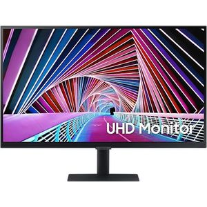 Samsung S27A704NWU - S70A series - LED-monitor - 27 - 3840 x 2160 4K @ 60 Hz - IPS - 300 cd/m² - 1000:1 - HDR10 - 5 ms - HDMI, DisplayPort - zwart