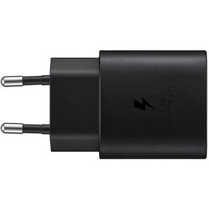 Originele Samsung 25W Power Adapter Fast Charge USB-C Adapter Zwart