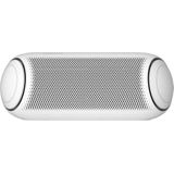 LG XBOOM Go PL7 W Witte Luidspreker Bluetooth 30 Watt IPX5 (24 h, Oplaadbare batterij), Bluetooth luidspreker, Wit