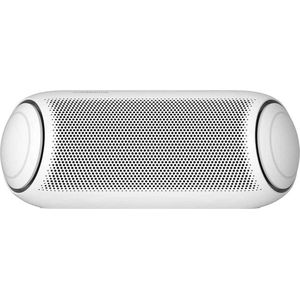 LG XBOOM Go PL7 W Witte Luidspreker Bluetooth 30 Watt IPX5 (24 h, Oplaadbare batterij), Bluetooth luidspreker, Wit