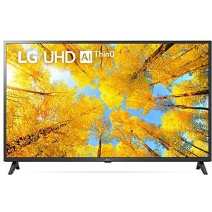 LG UHD 43UQ75003LF tv 109,2 cm (43") 4K Ultra HD Smart TV Wifi Zwart