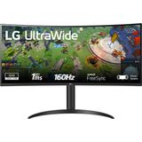 LG - 34WP65C - Ultrawide Monitor - QHD - 34 inch - 21:9 Beeldverhouding