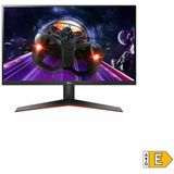 LG Electronics 24MP60G-B 24 inch Semi Gaming Monitor – FHD 1920 x 1080, IPS 1ms (MBR) 75Hz, NTSC 72% (gaming-functies: AMD FreeSync, MBR, DAS-modus, zwarte stabilisator, Crosshair), zwart en rood