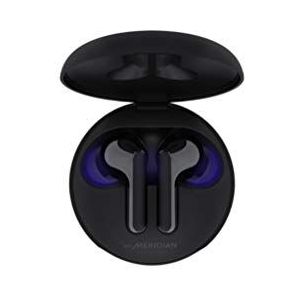 LG TONE Free FN5U Earbuds, UVnano 99.9 Prozent bakterienfrei, Kabellose Bluetooth In-Ear Kopfhörer, Schwarz
