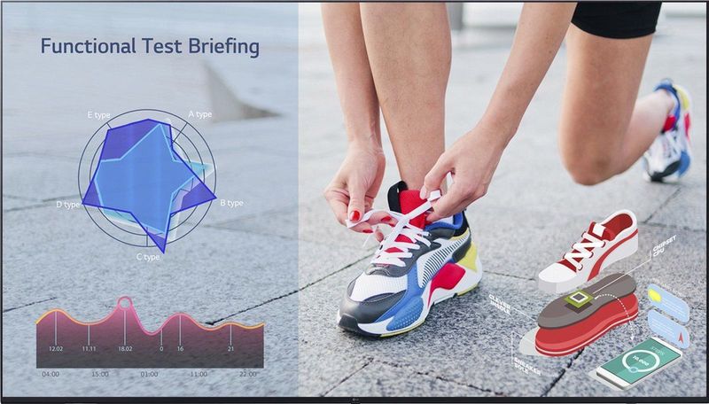 LG - 75UL3J - 75 Inch - 4K LED Monitor - Blauw - IPS - Web OS