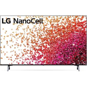 LG Smart Nano Cell TV 43NANO753PR 43"" (108 cm), Smart TV, WebOS Smart TV, 4K HDR, 3840 x 2160, Wi-Fi (43"", LED, UHD), TV, Zwart