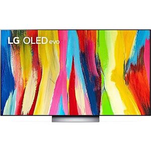 LG OLED55C26LD 4K 55 inch Smart TV OLED evo C2-serie, 9 Gen 5 processor, Brightness Booster, Dolby Vision Precision Detail, 4 HDMI 2.1 @48Gbps, VRR, Google Assistant en Alexa, WiFi
