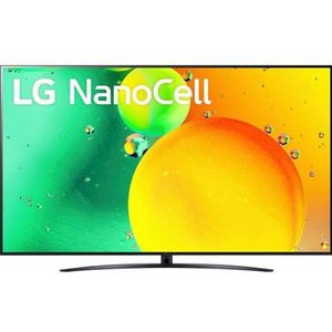 LG Led-TV 86NANO769QA, 217 cm / 86", 4K Ultra HD, Smart TV, α7 gen5 4k ai-processor, dimming pro, hdmi 2.0, spraakondersteuning