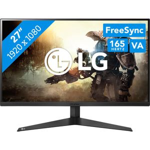 LG 27GQ50F-B - Full HD Gaming Monitor - 165hz - 1ms - 27inch