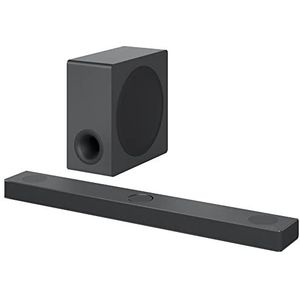 LG S80QY Intelligente Soundbar 480W 3.1.3 Kanalen met 3 Verticale Atmos-Luidsprekers