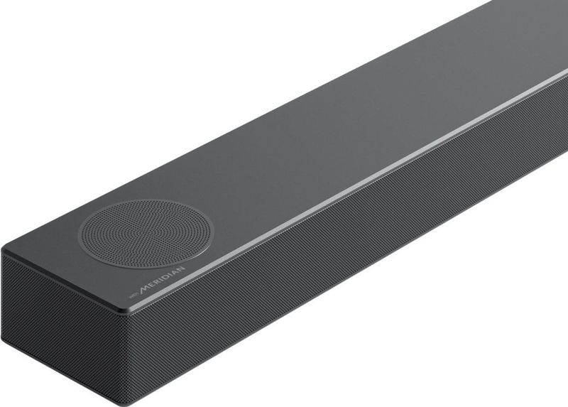LG S75Q Intelligente Soundbar - 380W Vermogen - 3.1.2 Kanalen - Dubbele Atmos-Luidspreker - Verticaal Geluid - Dolby Atmos en DTS:X - Hi-Res 24 bit/96 kHz - Meridian Horizon