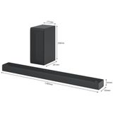 LG S65Q - Soundbar - Zwart - 3.1 Kanalen - 420 Watt